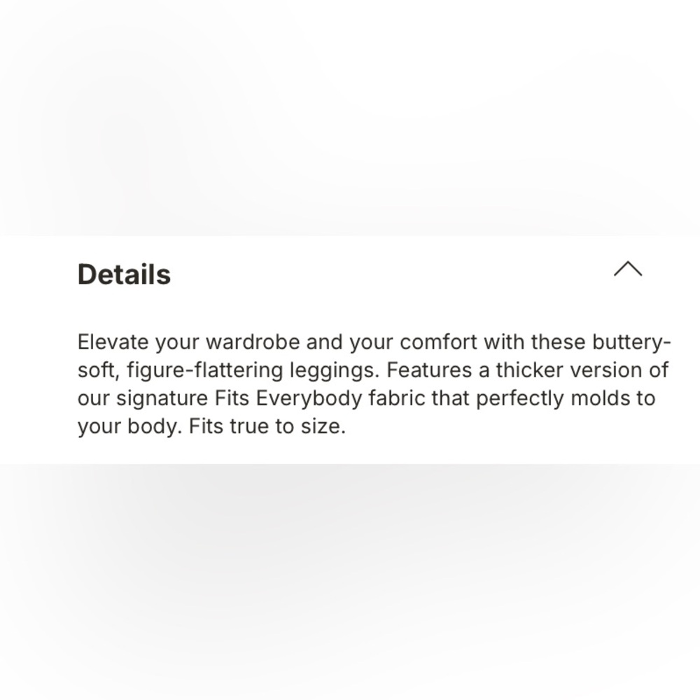 SKIMS Buttery Soft Fits Everybody Black Leggings - Picture 5 of 11